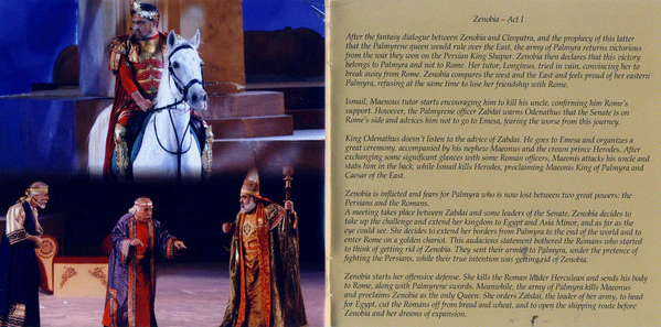 منصور الرحباني = Mansour Rahbani* -  زنوبيا  - مسرحية غنائية تاريخية ملحمية = Zenobia - A Historical Epic Musical Play (2xCD, Album) - Image 5