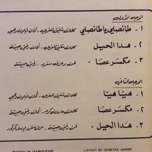 طوني حنا = Tony Hanna* - أشهر الاغاني - الجزء الثاني = The Best Of - Volume 2 (LP, Comp) - Image 3