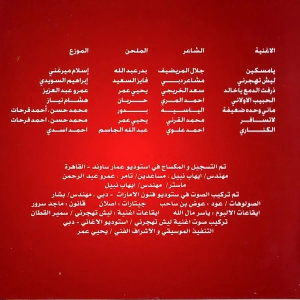 بدور = Bodor* - الكناري 2008 (CD, Album) - Image 2