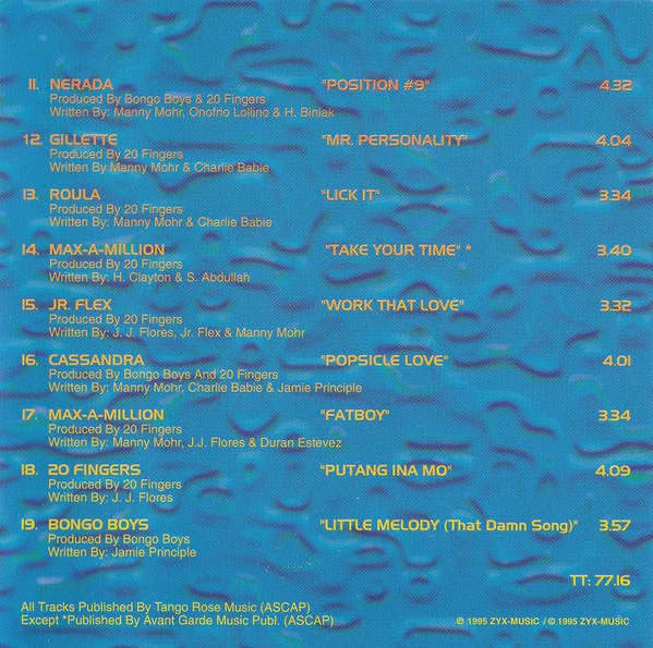 20 Fingers - 20 Fingers (CD, Album) - Image 4