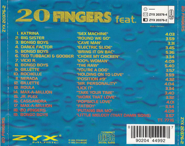 20 Fingers - 20 Fingers (CD, Album) - Image 5