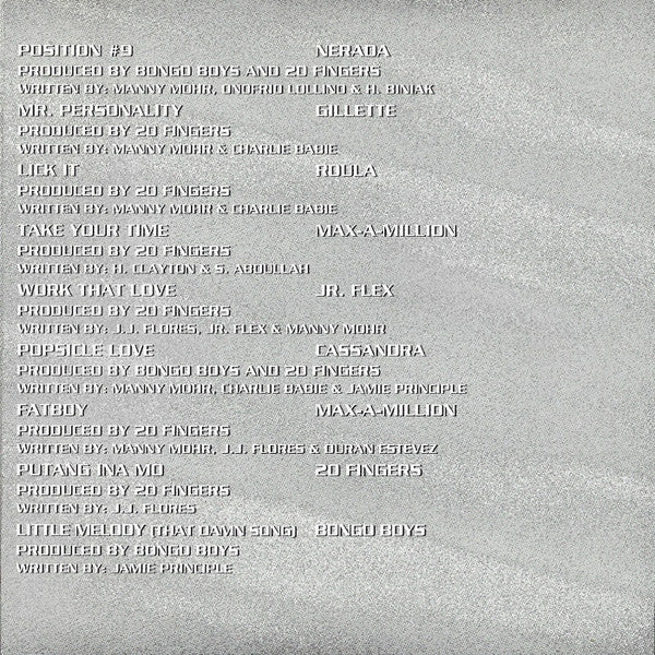 20 Fingers - 20 Fingers (CD, Comp) - Image 5