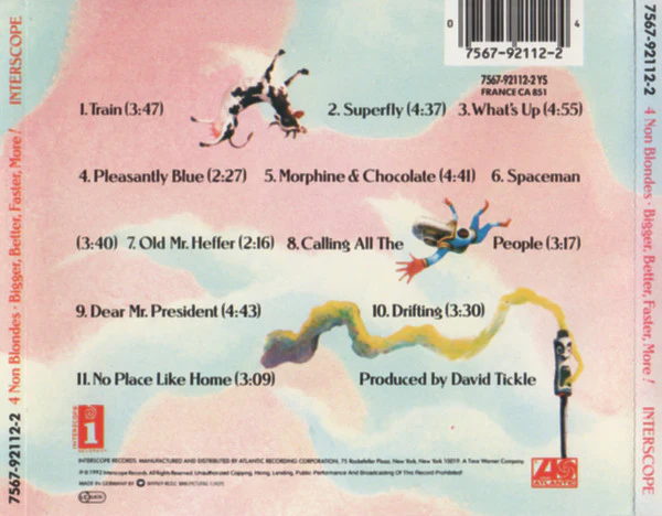4 Non Blondes - Bigger, Better, Faster, More! (CD, Album) - Image 2