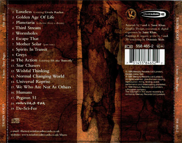 4hero* - Two Pages (CD, Album) - Image 2