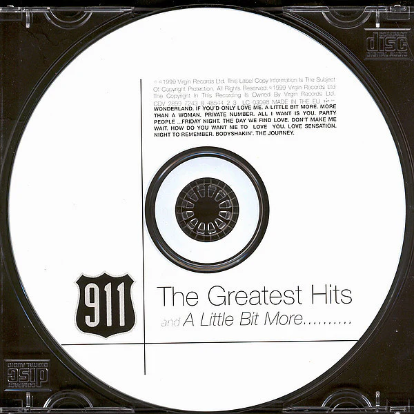 911 (4) - The Greatest Hits And A Little Bit More.......... (CD, Album, Comp) - Image 3