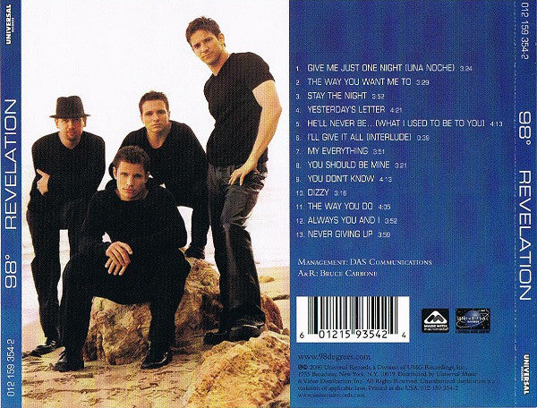 98°* - Revelation (CD, Album, Enh) - Image 2