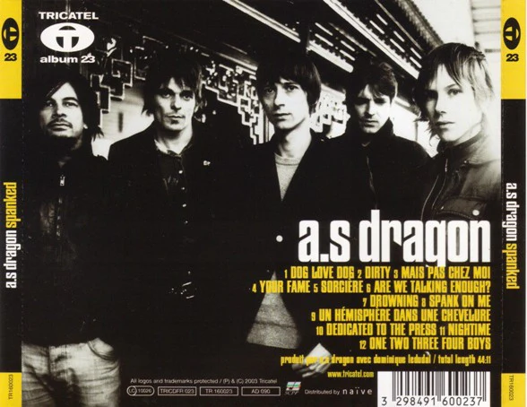 A.S Dragon - Spanked (CD) - Image 2