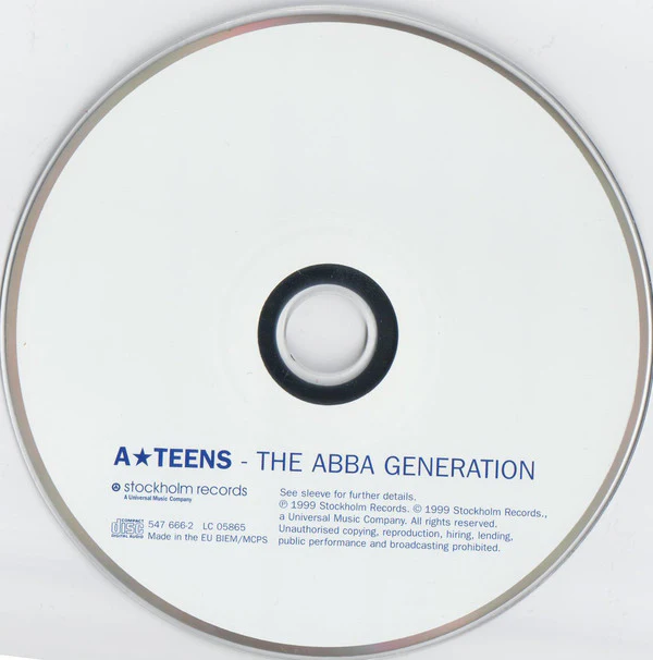 A*Teens - The ABBA Generation (CD, Album) - Image 4
