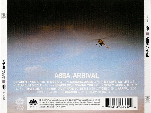 ABBA - Arrival (CD, Album, RE, RM) - Image 2