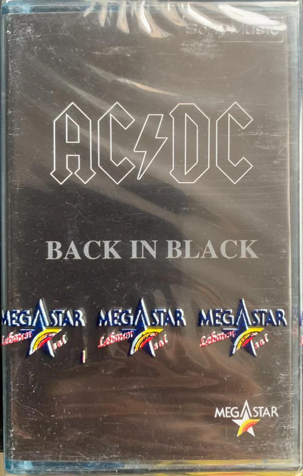 AC/DC - Back In Black (Cass, Album, meg)