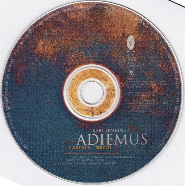 Adiemus, Karl Jenkins - Adiemus II - Cantata Mundi (CD, Album) - Image 3