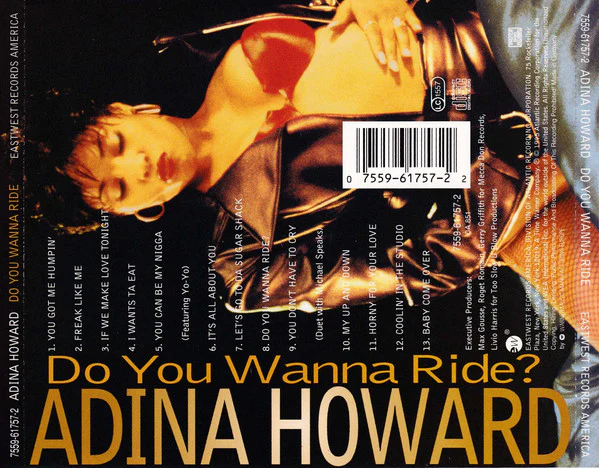 Adina Howard - Do You Wanna Ride? (CD, Album) - Image 2