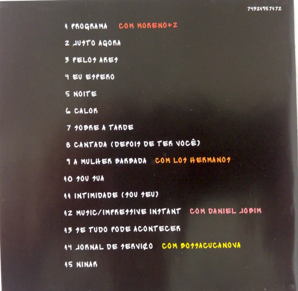 Adriana Calcanhotto - Cantada (CD, Album) - Image 4