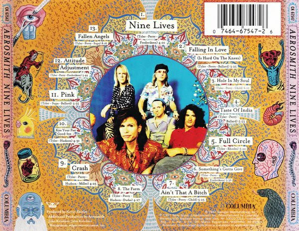 Aerosmith - Nine Lives (CD, Album) - Image 3