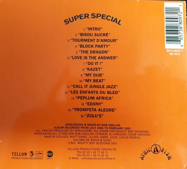 Africanism - Africanism - Special Mixed CD Version (CD, Comp, Mixed, Dig) - Image 5