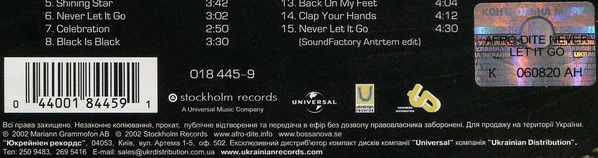 Afro-Dite - Never Let It Go (CD, Album) - Image 5