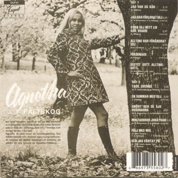 Agnetha Fältskog - Original Album Classics (CD, Album, RE + CD, Album, RE + CD, Album, RE + CD) - Image 4