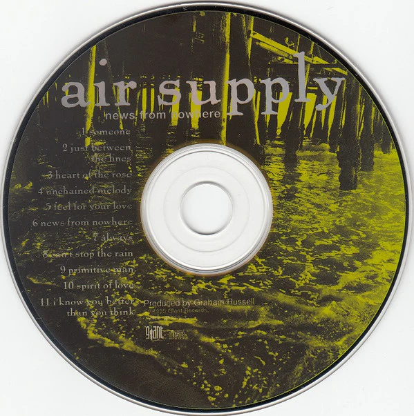 Air Supply - News From Nowhere (CD, Album) - Image 3