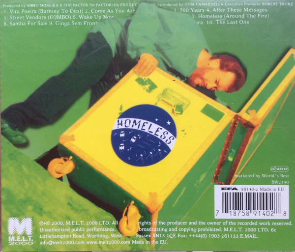 Airto* - Homeless (CD) - Image 2