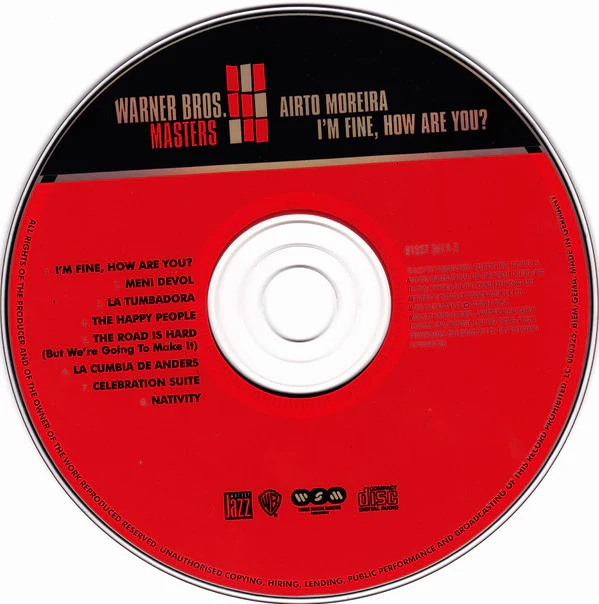 Airto* - I'm Fine, How Are You? (CD, Album, RE, RM, Dig) - Image 5