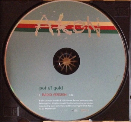 Akon - Pot Of Gold (CD, Single, Promo) - Image 3