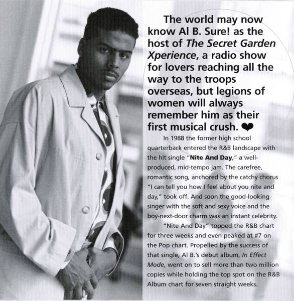 Al B Sure!* - The Very Best Of Al B Sure! (CD, Comp, RM) - Image 4