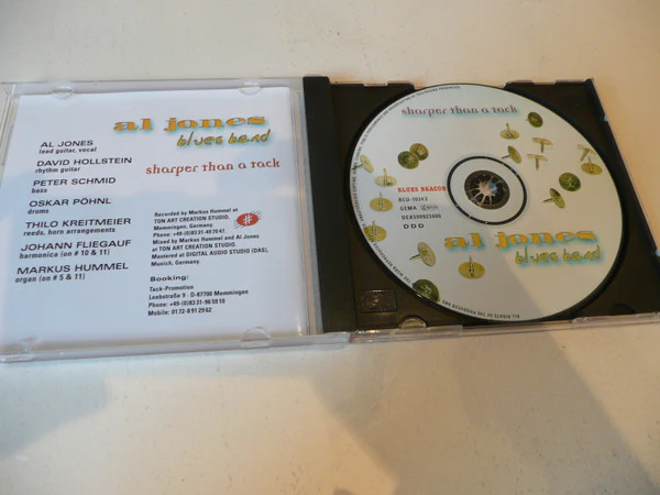 Al Jones Blues Band - Sharper Than A Tack (CD, Album) - Image 3