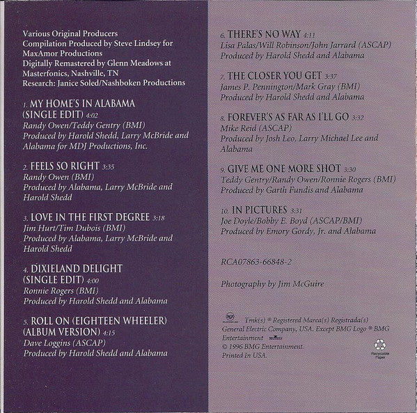 Alabama - Super Hits (CD, Comp) - Image 4