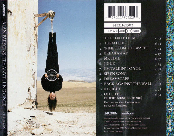 Alan Parsons - Try Anything Once (CD, Album) - Image 2