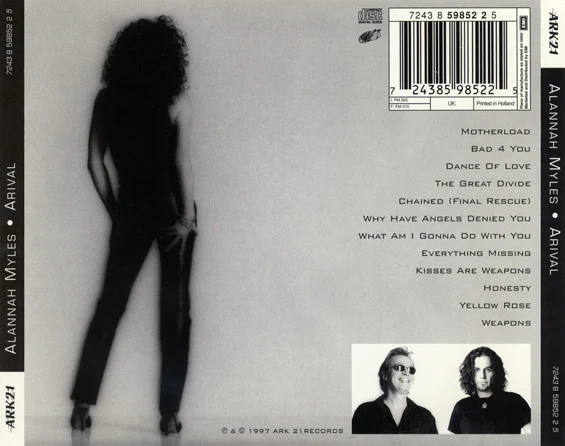 Alannah Myles - Arival (CD, Album) - Image 2