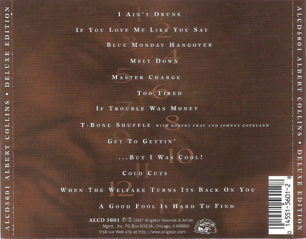 Albert Collins - Deluxe Edition (CD, Album, Comp, RM) - Image 2