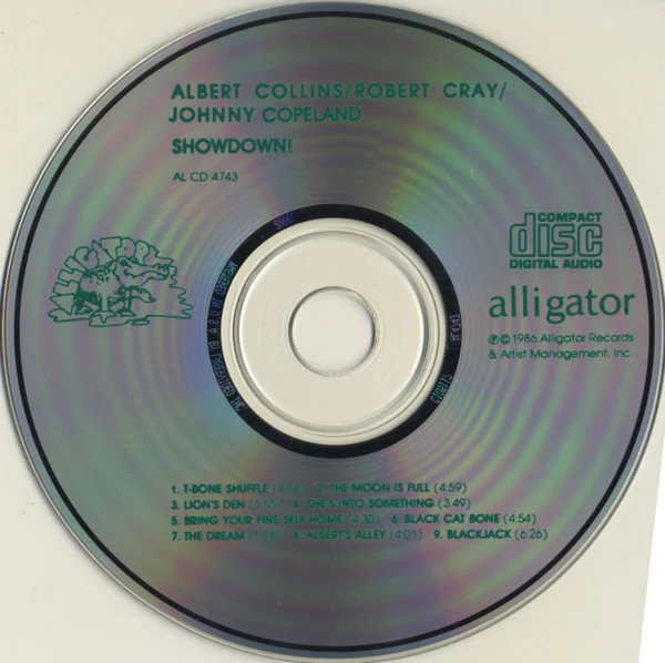 Albert Collins, Robert Cray, Johnny Copeland - Showdown! (CD, Album) - Image 3