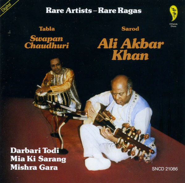 Ali Akbar Khan, Swapan Chaudhuri - Rare Artists - Rare Ragas (CD, Album)