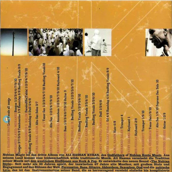 Ali Hassan Kuban - Nubian Magic (CD, Album, RE) - Image 2