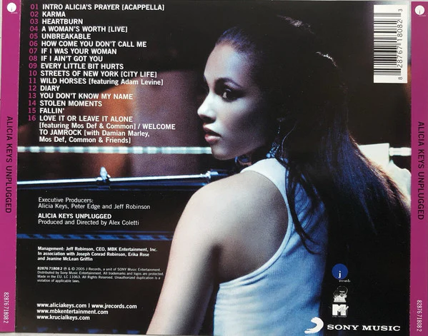Alicia Keys - Unplugged (CD, Album) - Image 4