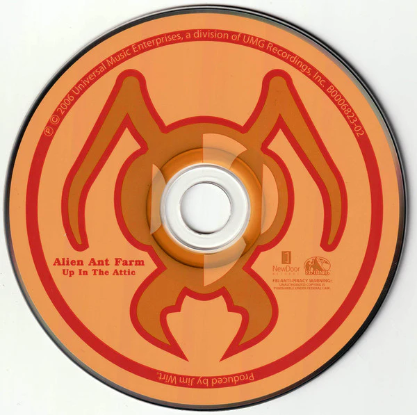 Alien Ant Farm - Up In The Attic (CD, Album) - Image 3