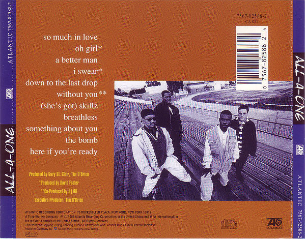 All-4-One - All-4-One (CD, Album) - Image 2