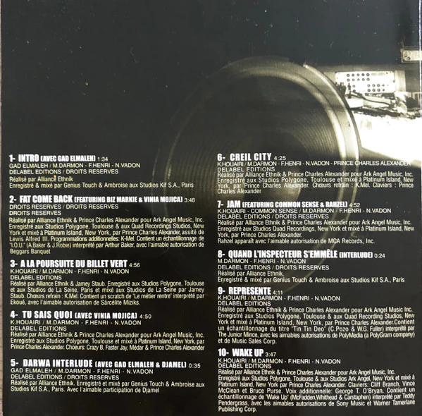 Alliance Ethnik - Fat Comeback (CD, Album) - Image 4
