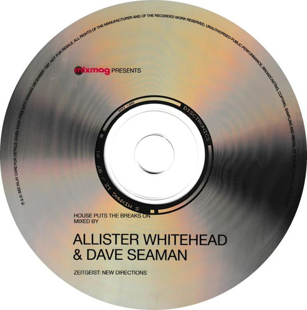 Allister Whitehead & Dave Seaman - Zeitgeist: New Directions (CD, Mixed) - Image 3