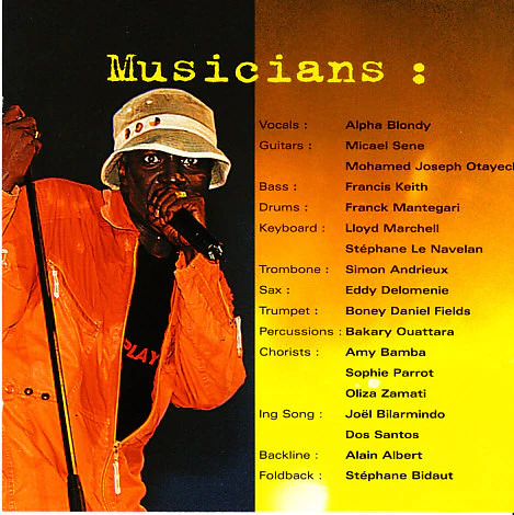 Alpha Blondy - Paris Bercy (CD) - Image 2