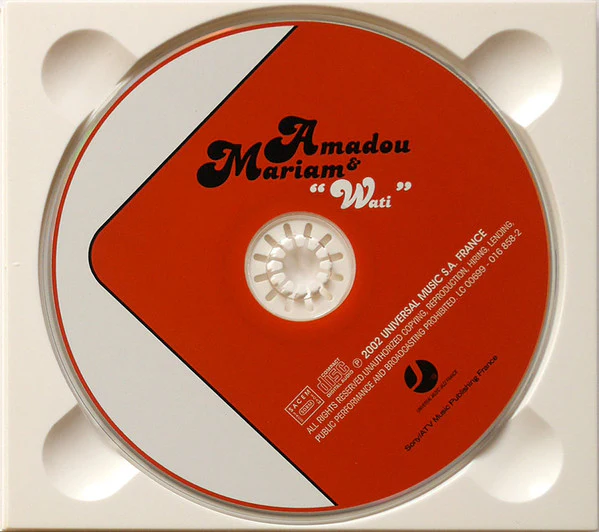 Amadou & Mariam - Wati (CD, Album, Dig) - Image 3