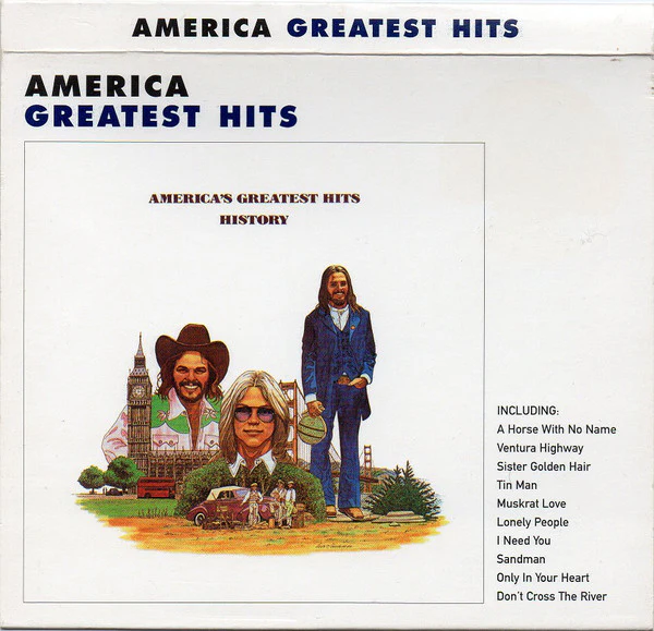 America (2) - History - America's Greatest Hits (CD, Comp, RE, Sli) - Image 3