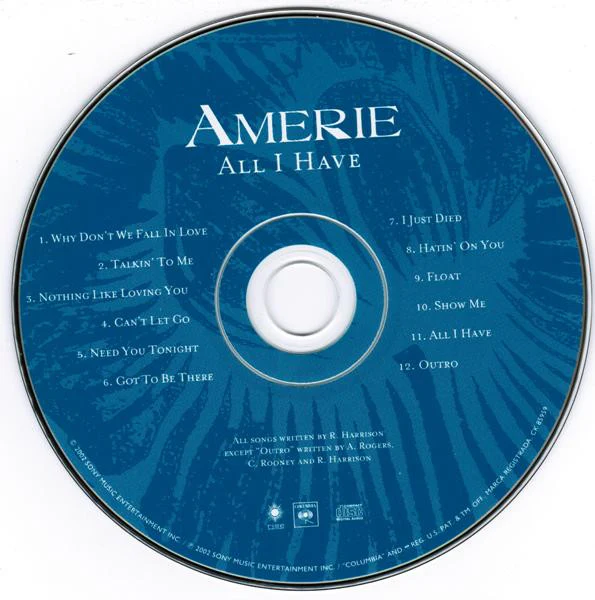 Amerie - All I Have (CD, Album) - Image 4