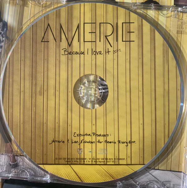 Amerie - Because I Love It (CD, Album) - Image 3