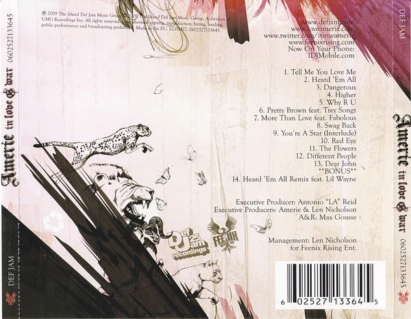 Amerie - In Love & War (CD, Album) - Image 3