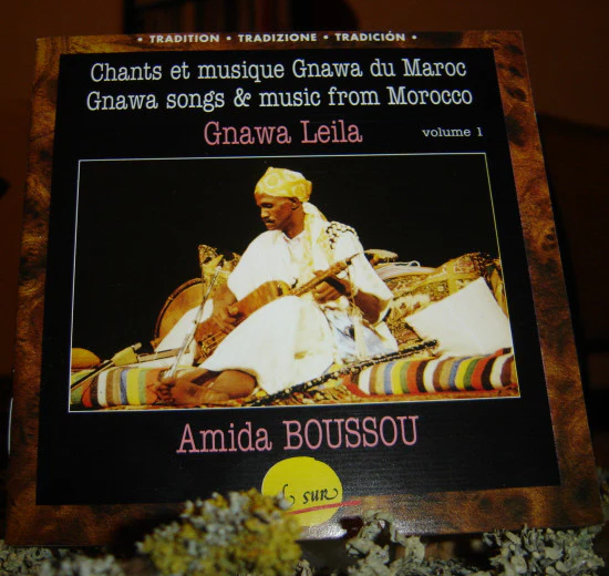 Amida Boussou*, Gnawa (2) - Gnawa Leila, Chants Et Musiques Gnawa Du Maroc, Volume 1 (CD, Album) - Image 2