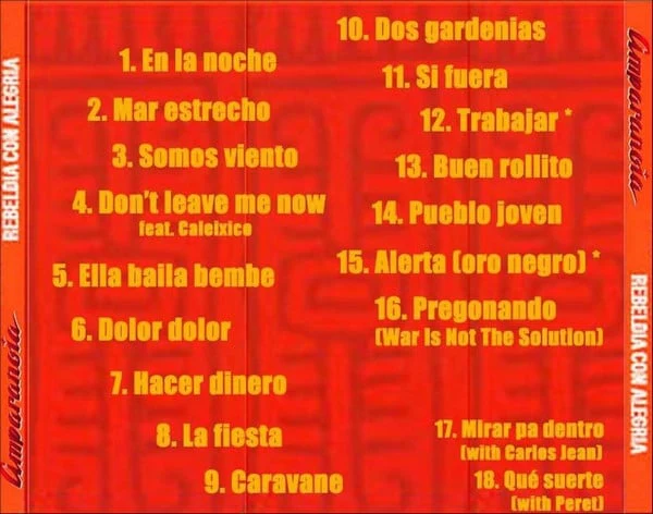 Amparanoia - Rebeldia Con Alegria (CD, Comp, Copy Prot.) - Image 2