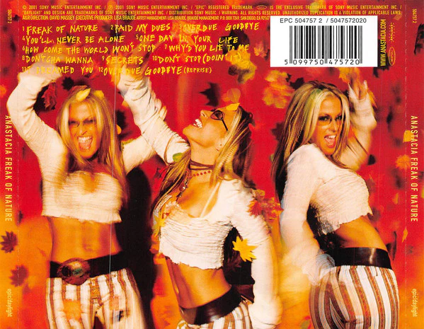 Anastacia - Freak Of Nature (CD, Album, RE) - Image 2