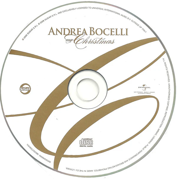 Andrea Bocelli - My Christmas (CD, Album + DVD-V) - Image 4