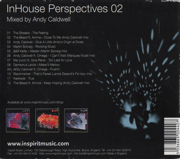 Andy Caldwell - InHouse Perspectives 02 (CD, Mixed) - Image 2